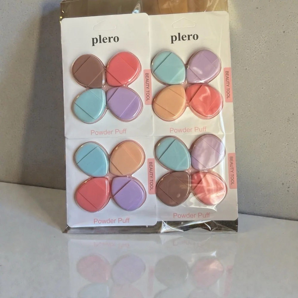 Powder Puff Set - Multicolor